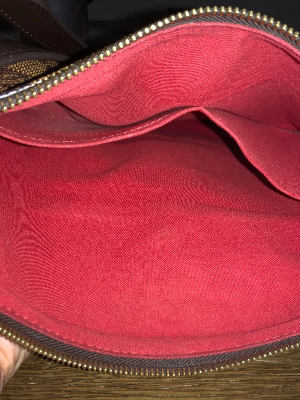 Louis Vuitton Bloomsbury PM Damier Ebene Crossbody Bag